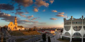Гродно, панорама города