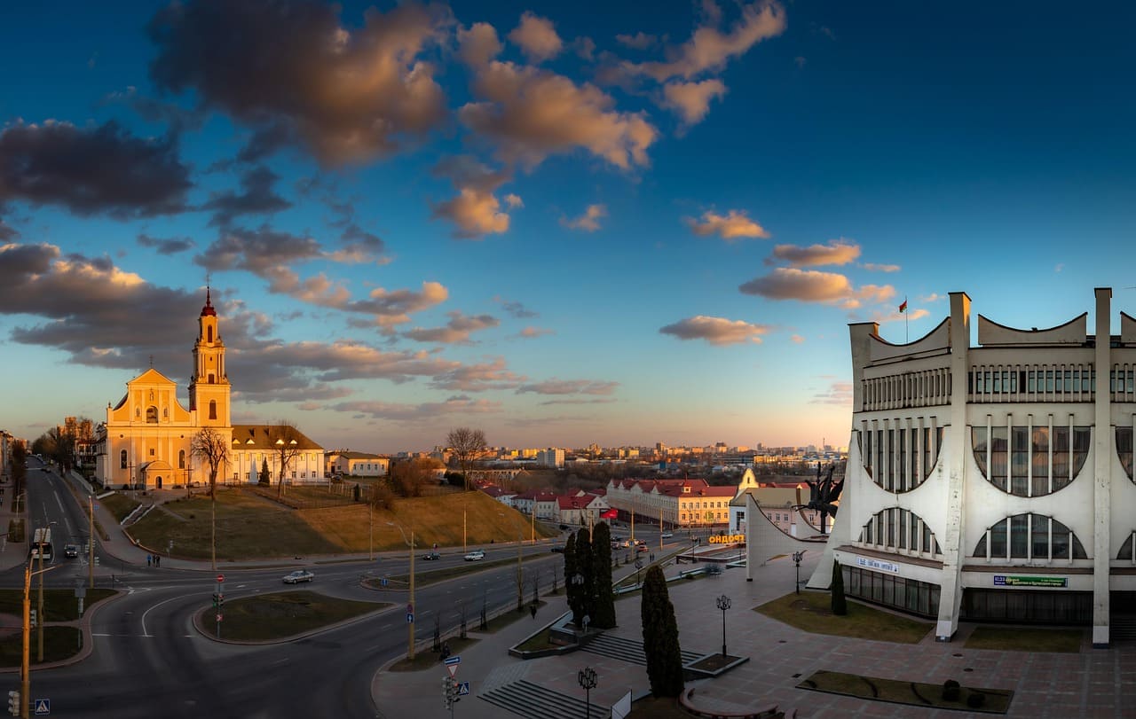 Гродно, панорама города